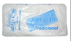 SACOLA PLASTICA 60X75 RIOPLASTIC COM 500