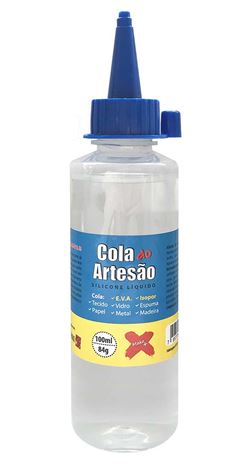 COLA SILICONE PARA ARTESANATO MAKE+ 100ML