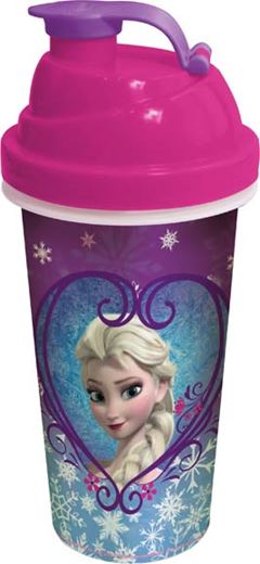 COPO PLASTICO SHAKEIRA 580ML PLASUTIL FROZEN