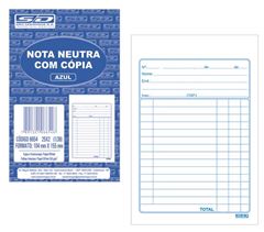 PEDIDO NOTA NEUTRA COM COPIA 25X2 10063 SD