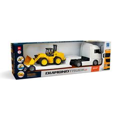 BRINQUEDO CAMINHAO TRUCK CARREGADEIRA DIAMOND ROMA