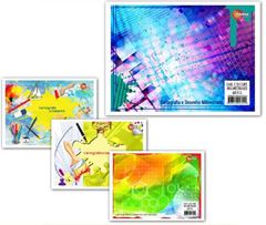 CADERNO CARTOGRAFIA CAPA DURA 60 FOLHAS MAXIMA SORTIDA