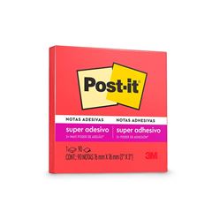 RECADO ADESIVO POST-IT 3M 654 76X76 90 FOLHAS MACA AMOR