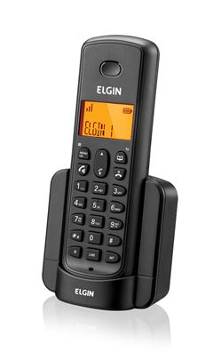 RAMAL PARA TELEFONE SEM FIO ELGIN TSF800 PRETO COM IDENTIFICADOR