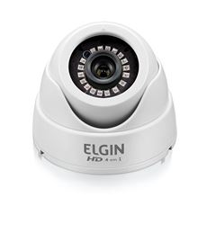 CAMERA SEGURANCA ELGIN 4 EM 1 DOME LENTE 2.8MM BRANCA