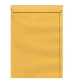 ENVELOPE SACO KRAFT OURO 162X229 80G FORONI