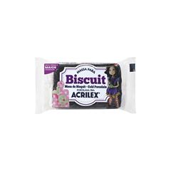 MASSA BISCUIT CORES 90GR ACRILEX PRETO 520