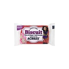 MASSA BISCUIT CORES 90GR ACRILEX VERMELHO 555