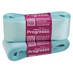 FITA CETIM 38MM PROGRESSO PECA AZUL TIFFANY 247