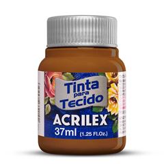 TINTA TECIDO ACRILEX 37ML CHOCOLATE 814