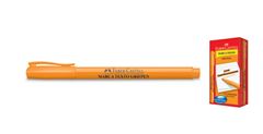 CANETA MARCA TEXTO FABER GRIFPEN LARANJA