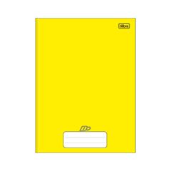 CADERNO 1/4 BROCHURA 96 FOLHAS CAPA DURA D+ AMARELO TILIBRA