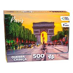 BRINQUEDO QUEBRA CABECA P&F PARIS 500 PECAS