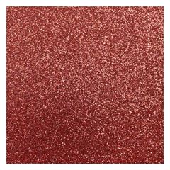 CARTOLINA EVA 2.0 40X48 GLITER VERMELHO MAKE+