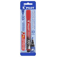 MARCADOR PERMANENTE SCA 100 PILOT SM VERMELHO