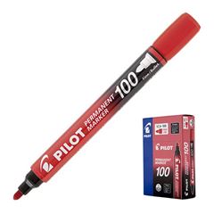 MARCADOR PERMANENTE SCA 100 PILOT 4.5MM VERMELHO