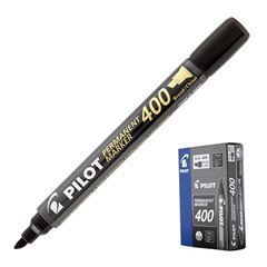 MARCADOR PERMANENTE SCA 400 PILOT 4.5MM CHANFRADO PRETO