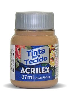 TINTA TECIDO ACRILEX 37ML CAPUCINO 585