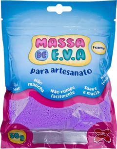 MASSA EVA 50G MAKE+ ROXO