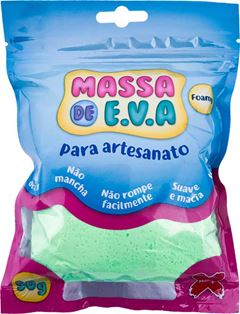 MASSA EVA 50G MAKE+ VERDE CLARO