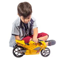 BRINQUEDO MOTO SUPER RACING 360 BS TOYS