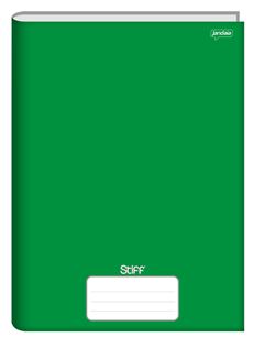 CADERNO BROCHURA 48 FOLHAS CAPA DURA STIFF VERDE JANDAIA