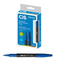 MARCADOR PERMANENTE MULTIUSO CIS 1.0MM AZUL