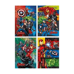 CADERNO 1/4 BROCHURA CAPA DURA 48 FOLHAS AVENGERS 25 TILIBRA