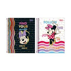 CADERNO 10X1 ESPIRAL 160 FOLHAS CAPA DURA COLEG MINNIE 25 TILIBRA