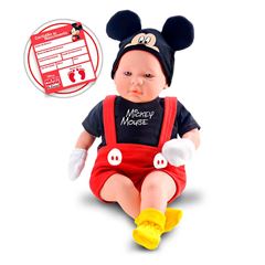 BRINQUEDO BONECA CLASSIC DOLLS MICKEY MOUSE ROMA