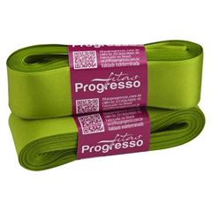 FITA CETIM 30MM PROGRESSO PECA VERDE FOLHA 677