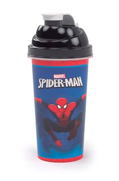 COPO PLASTICO SHAKEIRA 580ML PLASUTIL HOMEM ARANHA