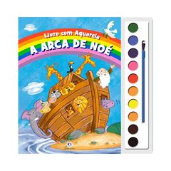 LIVRO INFANTIL AQUARELA CIRANDA CULTURAL ARCA DE NOE