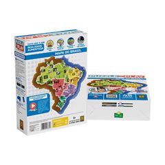 BRINQUEDO QUEBRA CABECA GROW GIGANTE MAPA DO BRASIL