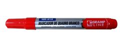 MARCADOR QUADRO BRANCO GRAMPLINE RECARREGAVEL VERMELHO