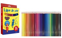 LAPIS 36 CORES GATTE KIDS SEXTAVADO