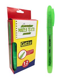 CANETA MARCA TEXTO GATTE VERDE