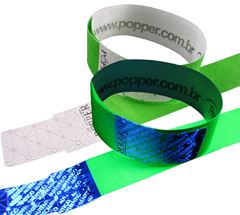 PULSEIRA PARA IDENTIFICACAO COM 50 KL VERDE FLUOR