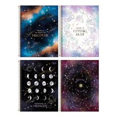 CADERNO 01X1 ESPIRAL 80 FOLHAS CAPA DURA MAGIC 25 TILIBRA