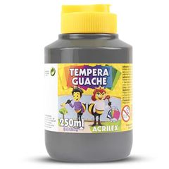 TINTA GUACHE 250ML ACRILEX CINZA 933