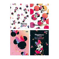 CADERNO BROCHURA CAPA DURA 80 FOLHAS MINNIE 25 TILIBRA