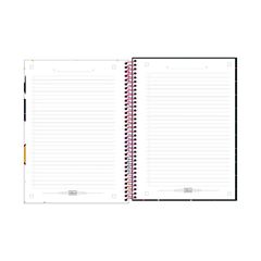 CADERNO 01X1 ESPIRAL 80 FOLHAS CAPA DURA MINNIE 25 TILIBRA