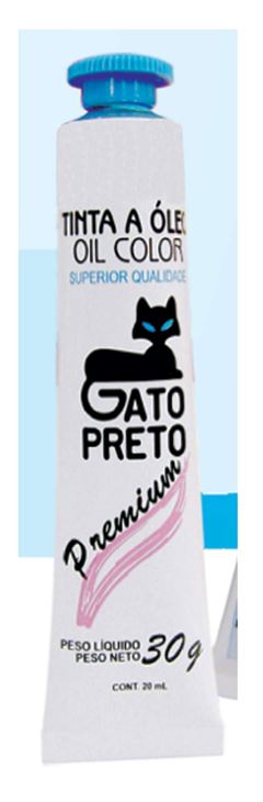 TINTA OLEO GATO PRETO 20ML COR CARNE CLARO 1009