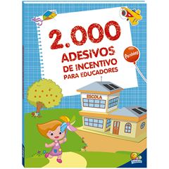 LIVRO 2000 ADESIVOS DE INCENTIVO PARA EDUCADORES