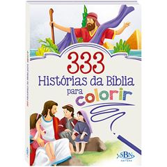 LIVRO 333 HISTORIAS DA BIBLIA PARA COLORIR