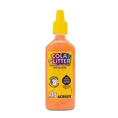 COLA GLITER 23G ACRILEX 105 LARANJA