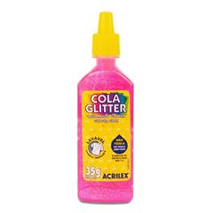 COLA GLITER 23G ACRILEX 527 PINK