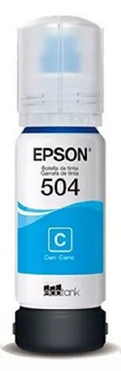 CARTUCHO EPSON REFIL 504 CIANO 70ML