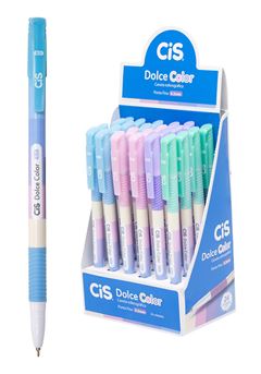 CANETA ESFEROGRAFICA CIS DOLCE COLOR 0.5 CORES SORTIDAS