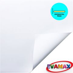 CARTOLINA EVA 5.0 47X40 LISO EVAMAX BRANCO